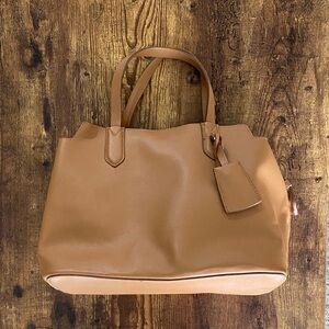 Tan Hand or Crossbody Bag